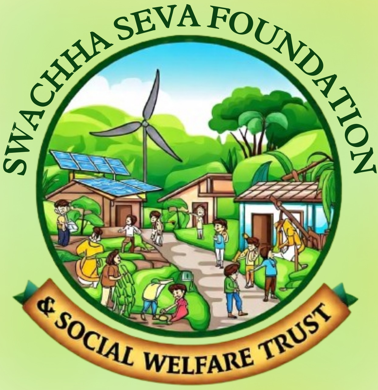 Swachha Seva Foundation & Social Welfare Trust Logo